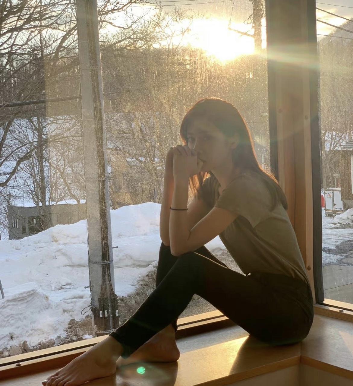 美娜光脚美脚丫 #美娜