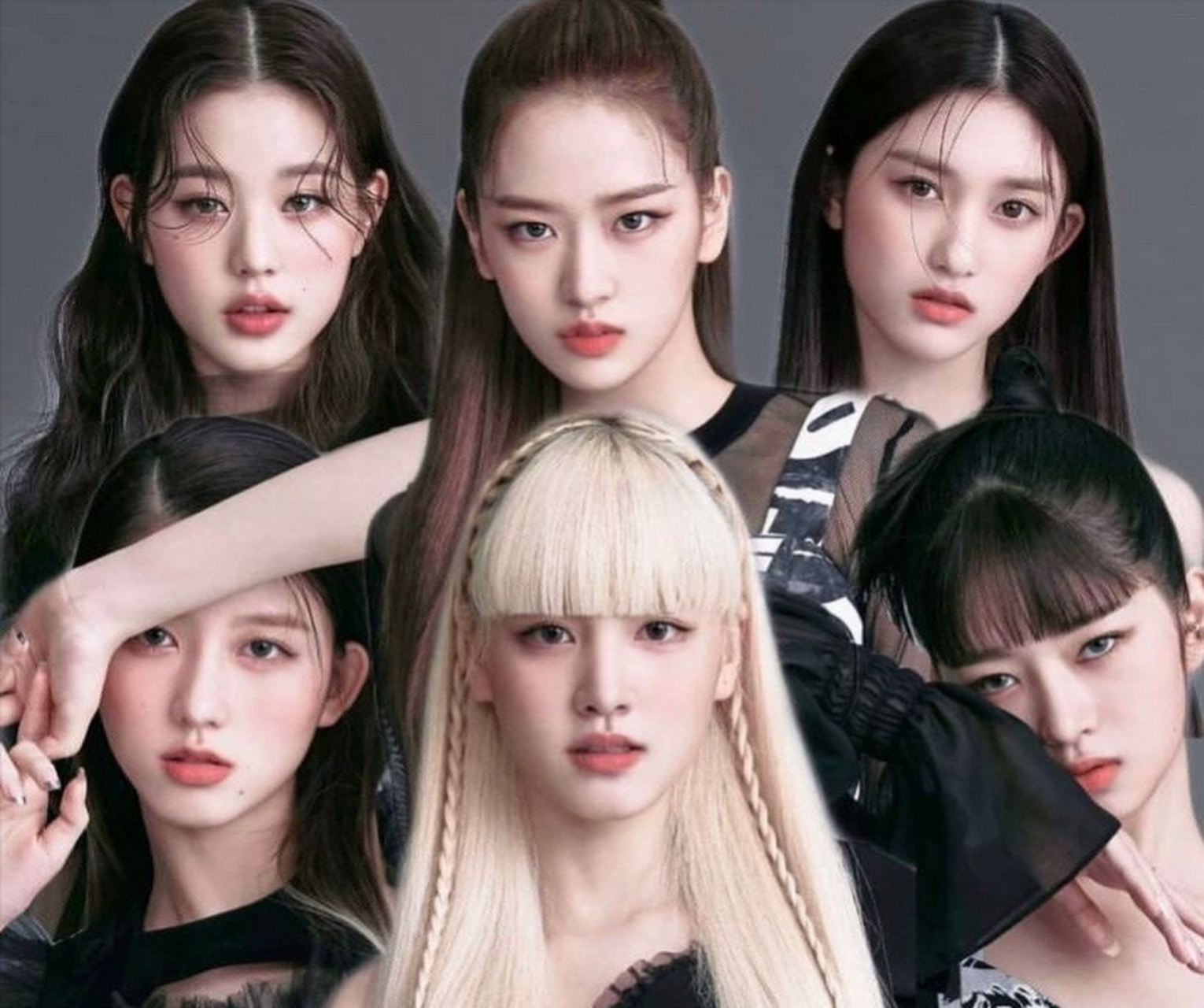 张元英的团,看五官漂亮的有好几个,看整体还是她最出众