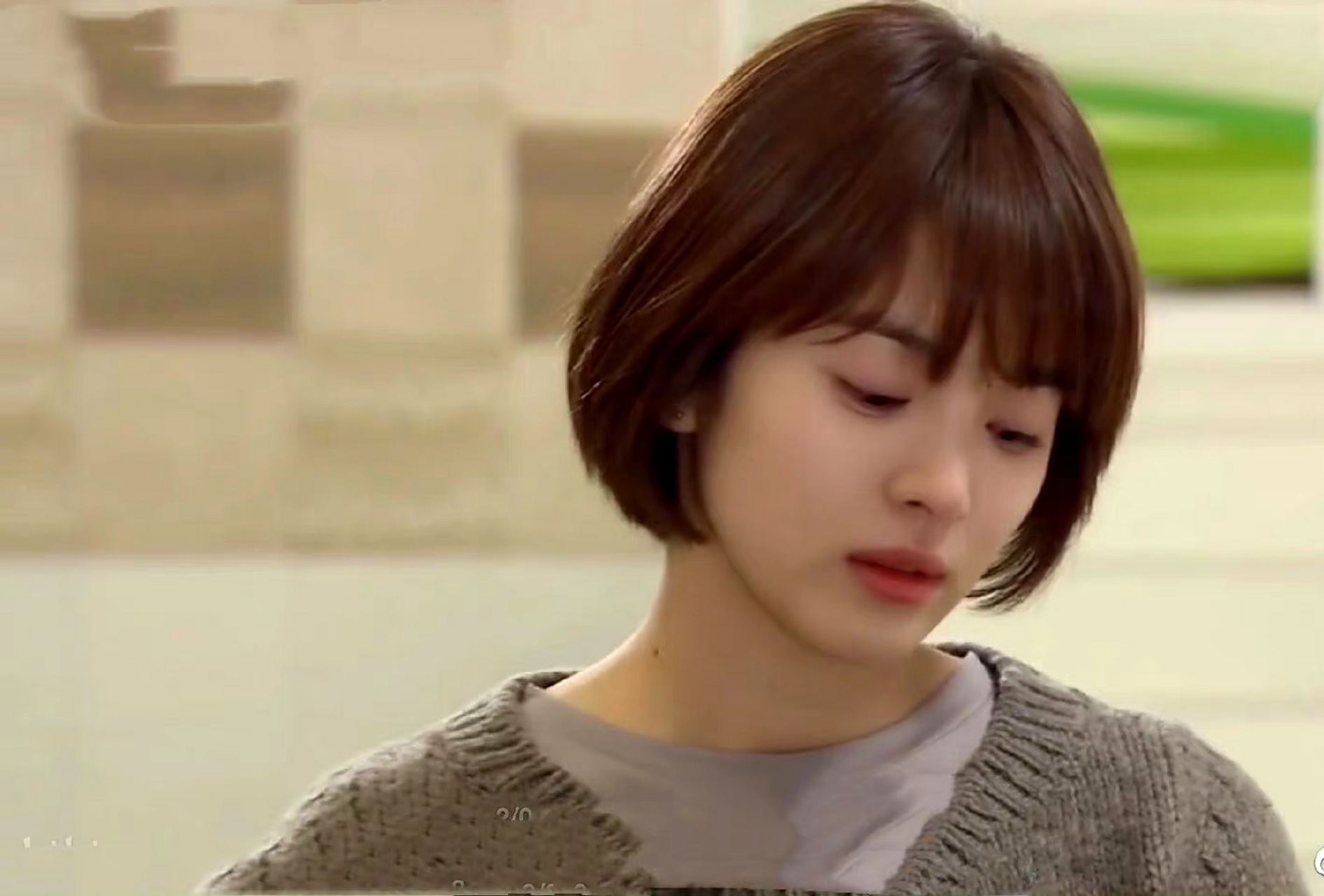 宋慧乔短发前后对比,气质大变