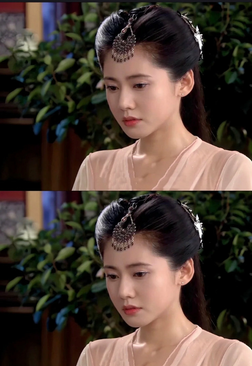 秋瓷炫在《聊斋之狐妖》中的聂小倩是最素雅版的,她的古装造型没韩国