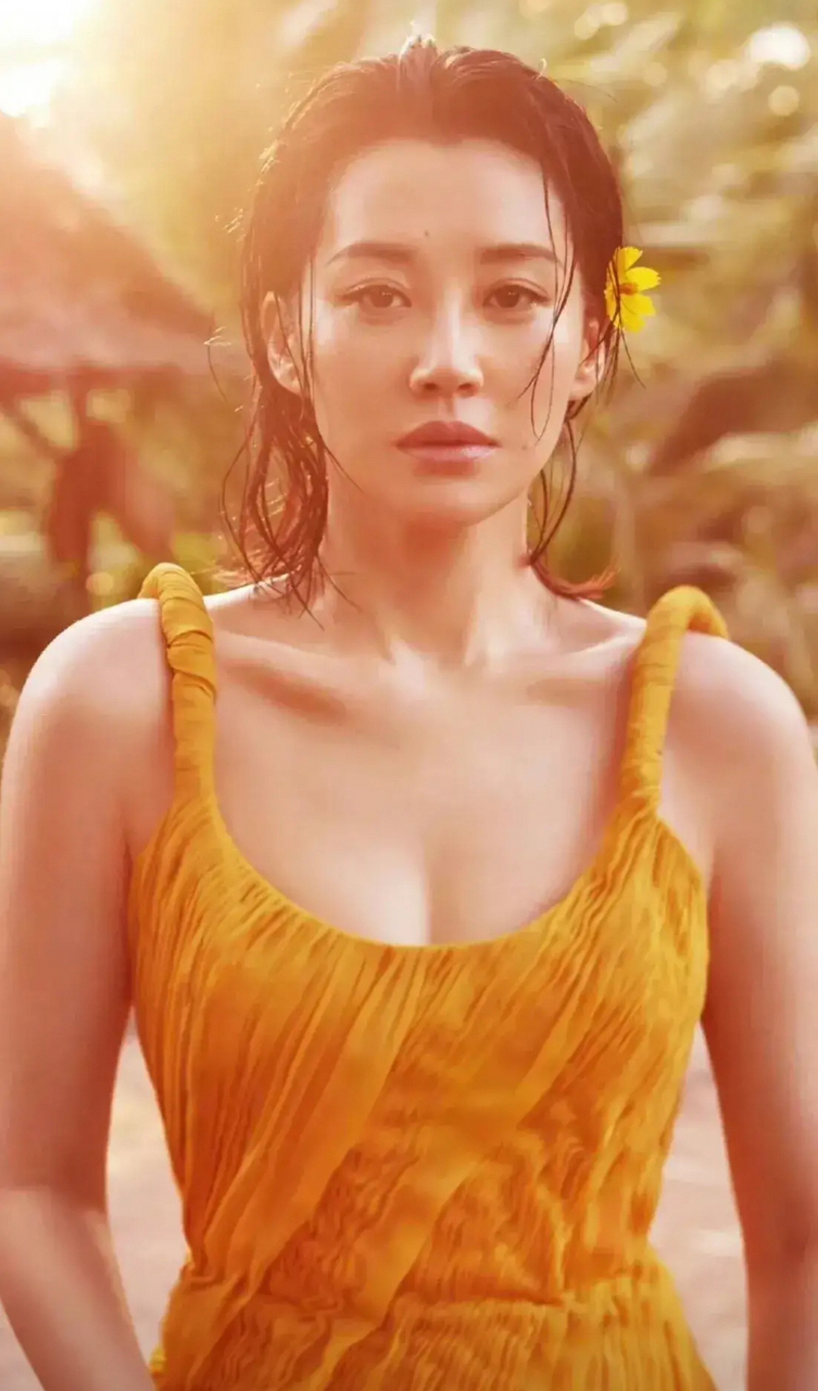 许晴,半老徐娘,风韵犹存.