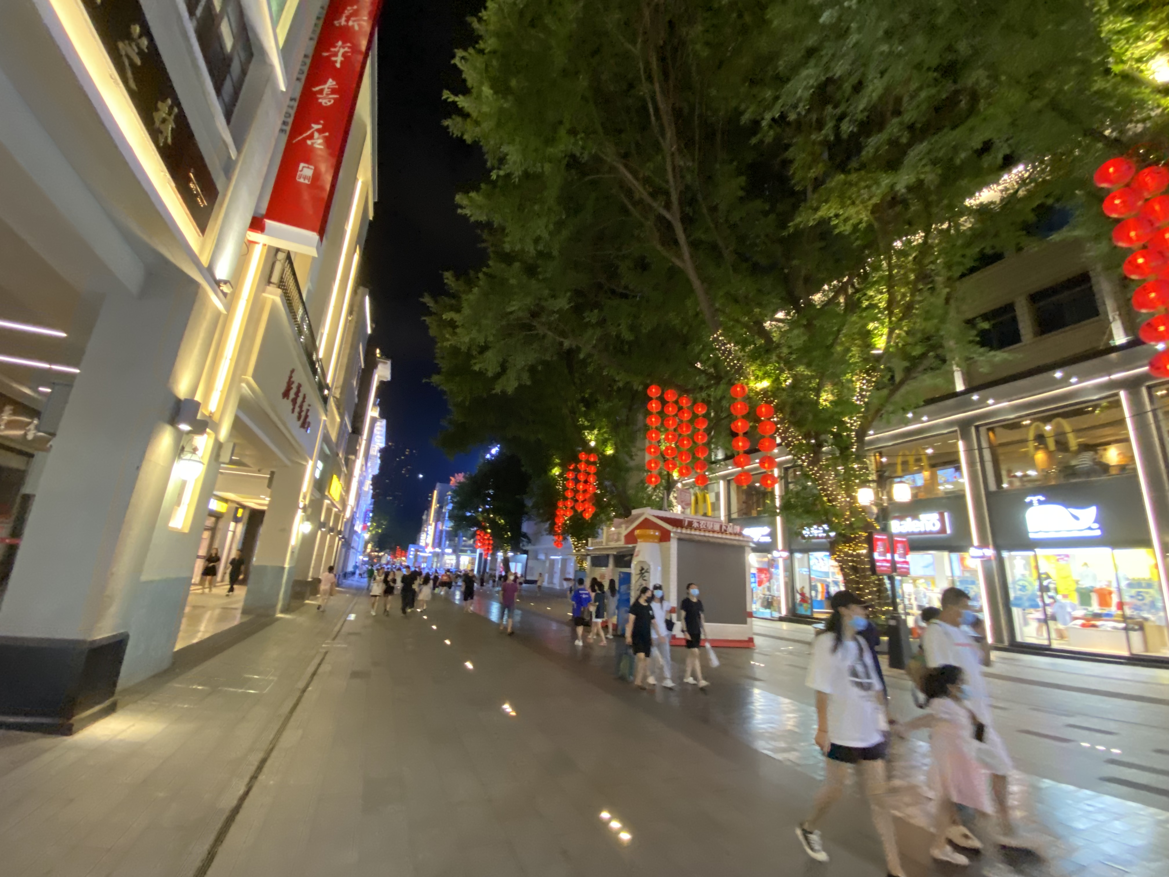 广州北京路夜景图片图片