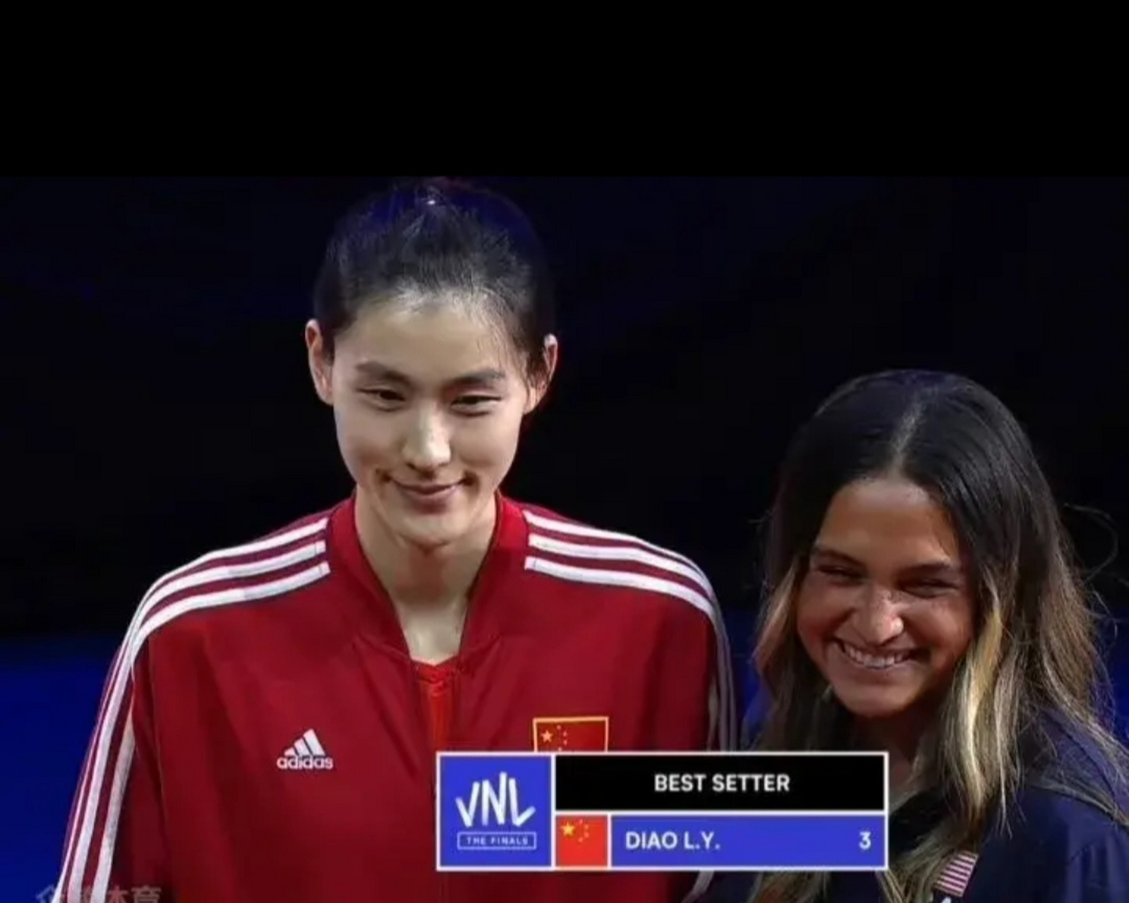 解说宣布袁心玥获得最佳副攻手时,我哭了!