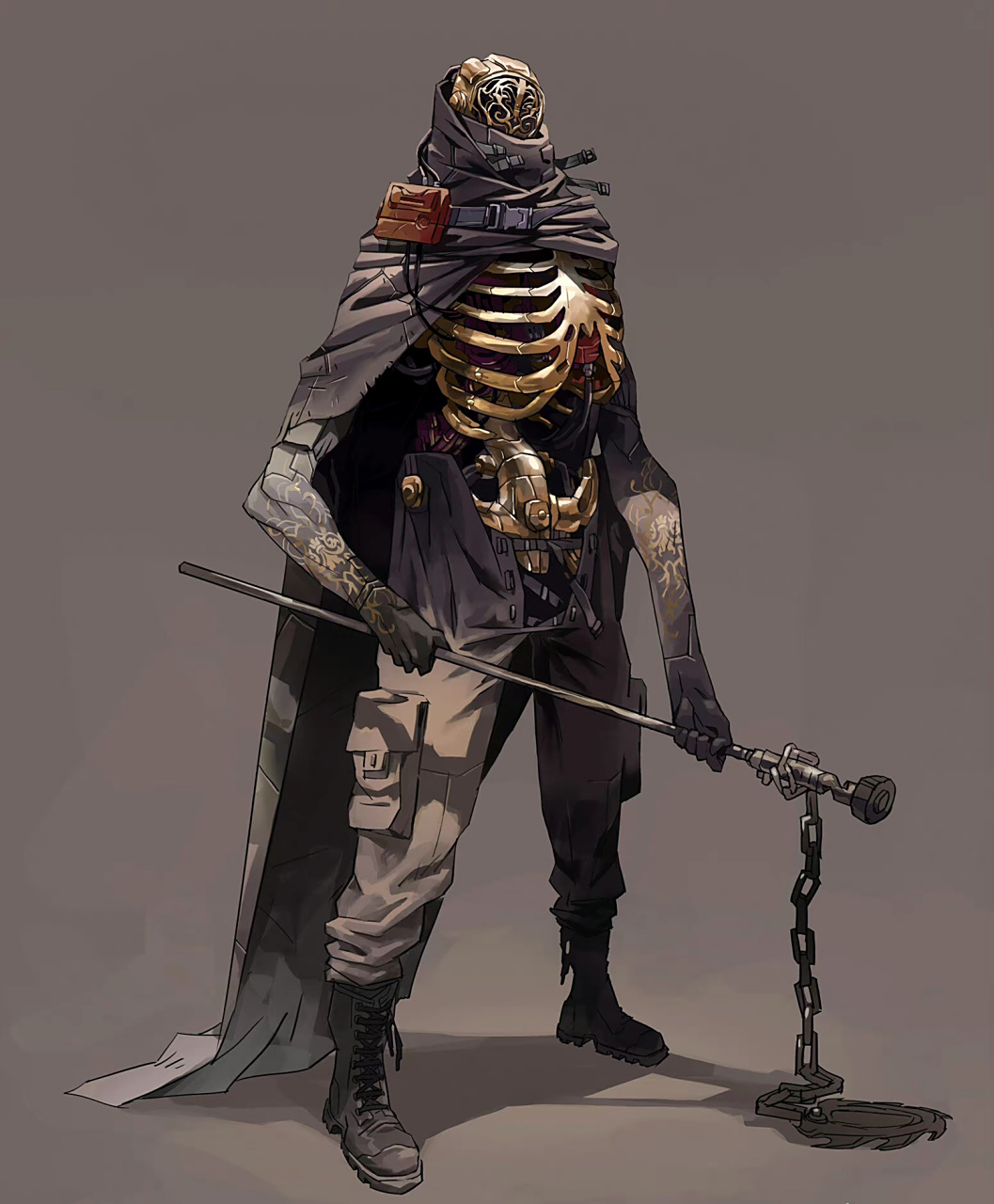 赛博战士,画师mehran iranloo科幻作品欣赏. #插画# #动漫# #动漫