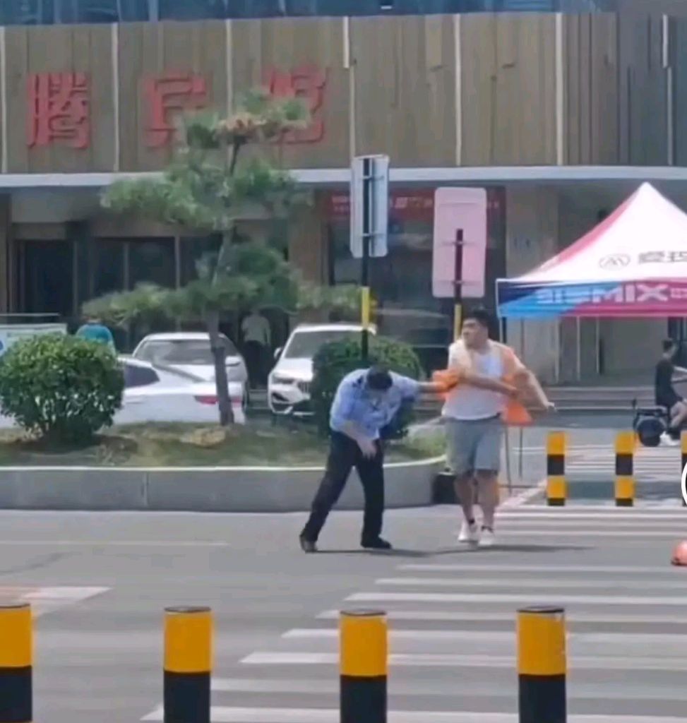 网传河南安阳一男子当街殴打两名交警,交警支队:已移交分局处理