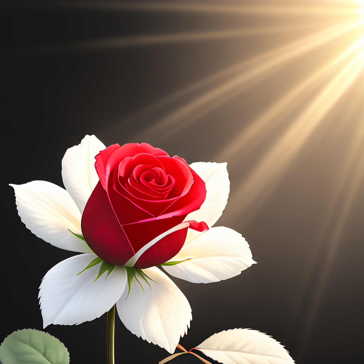 你会爱红的耀眼的红玫瑰吗?