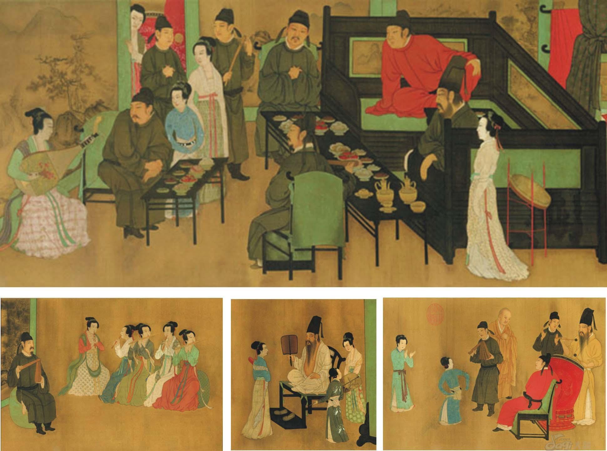 韩熙载与李谷:当年的好哥们各为其主,命运却截然不同
