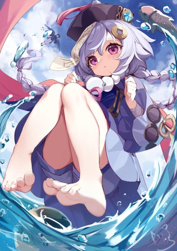 裸足绝美壁纸特辑|全程是足控的狂欢,裸足什么的最喜欢了!