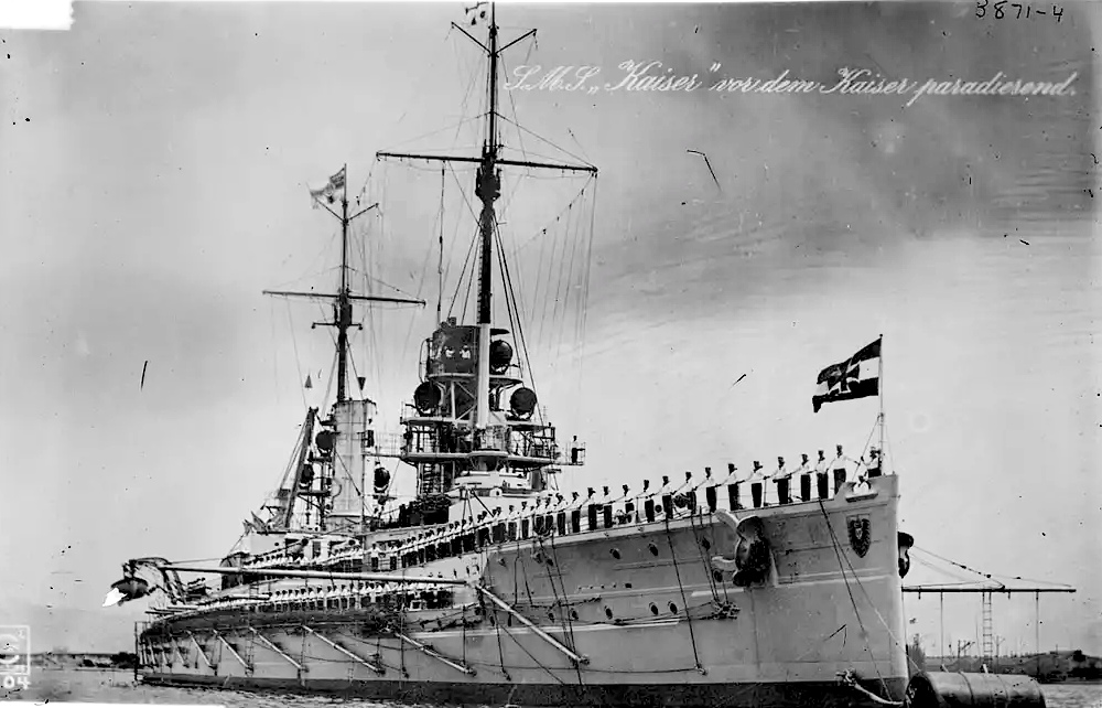 舰船欣赏:德国海军 凯撒级战列舰