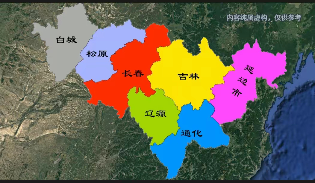 吉林行政區劃調整大設想