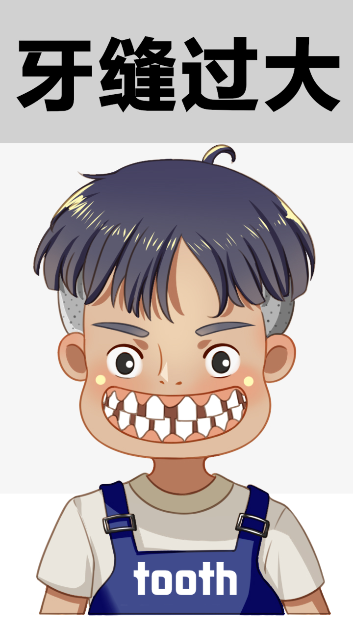 牙缝大?可能是这些引起的.