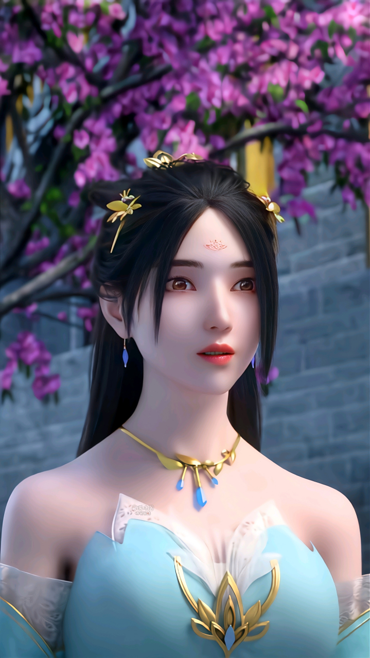 雪鹰领主# 余靖秋真滴白啊#国漫女神# #壁纸