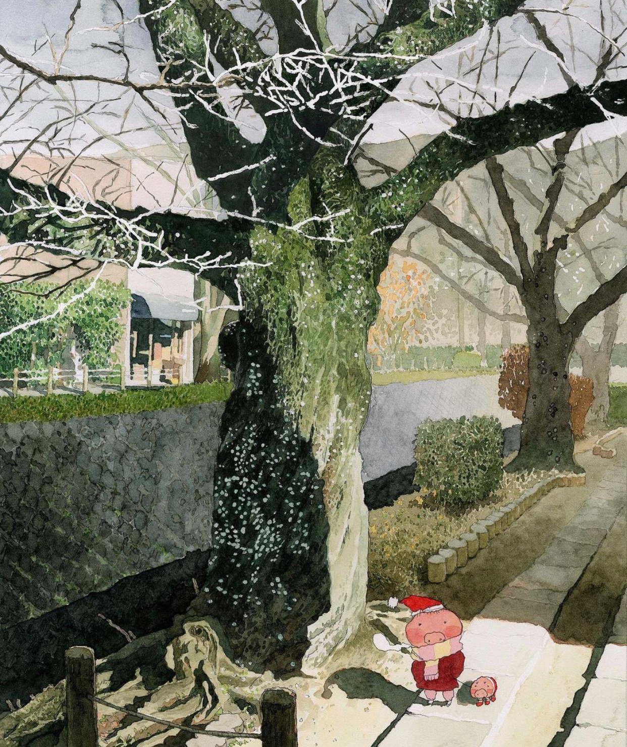 插画师sseongryul作品,贴近生活的暖心插画作品欣赏