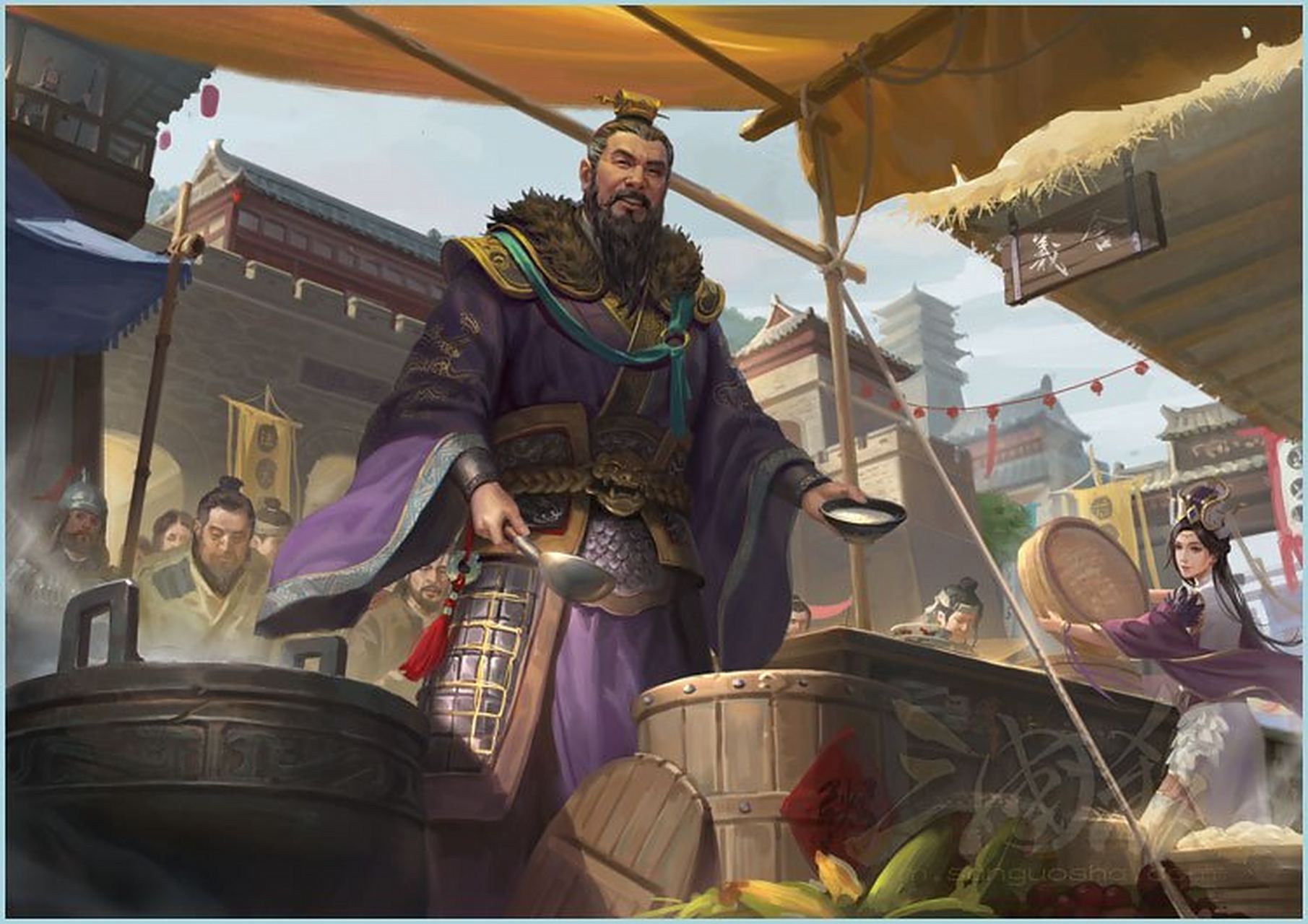 张鲁西汉留侯张良的十世孙,天师道(五斗米道) 教祖张陵之孙,为五斗米