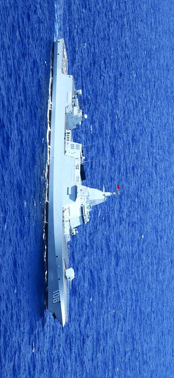 108号咸阳舰已形成完全战斗力.