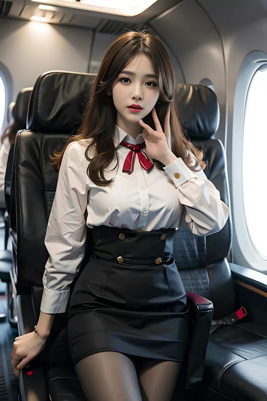 空姐黑丝小姐姐