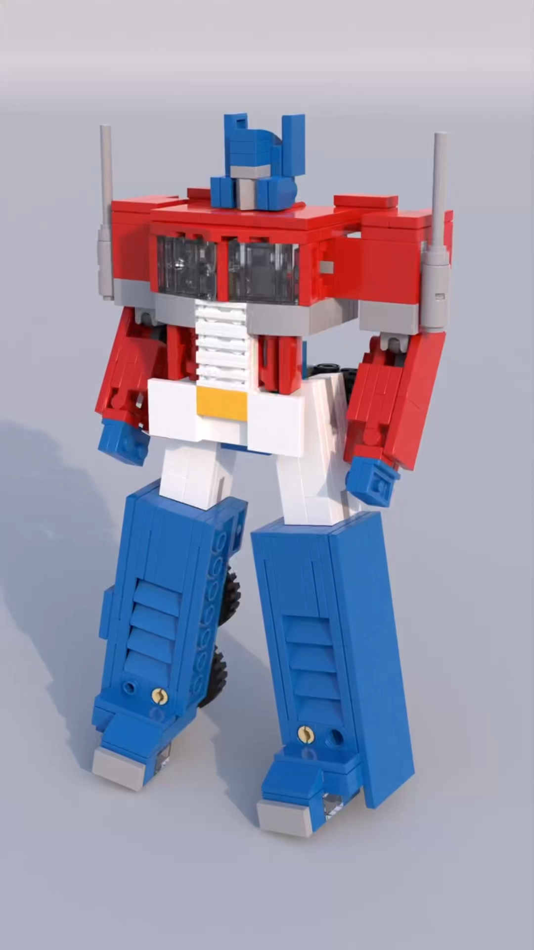 又一版的积木擎天柱