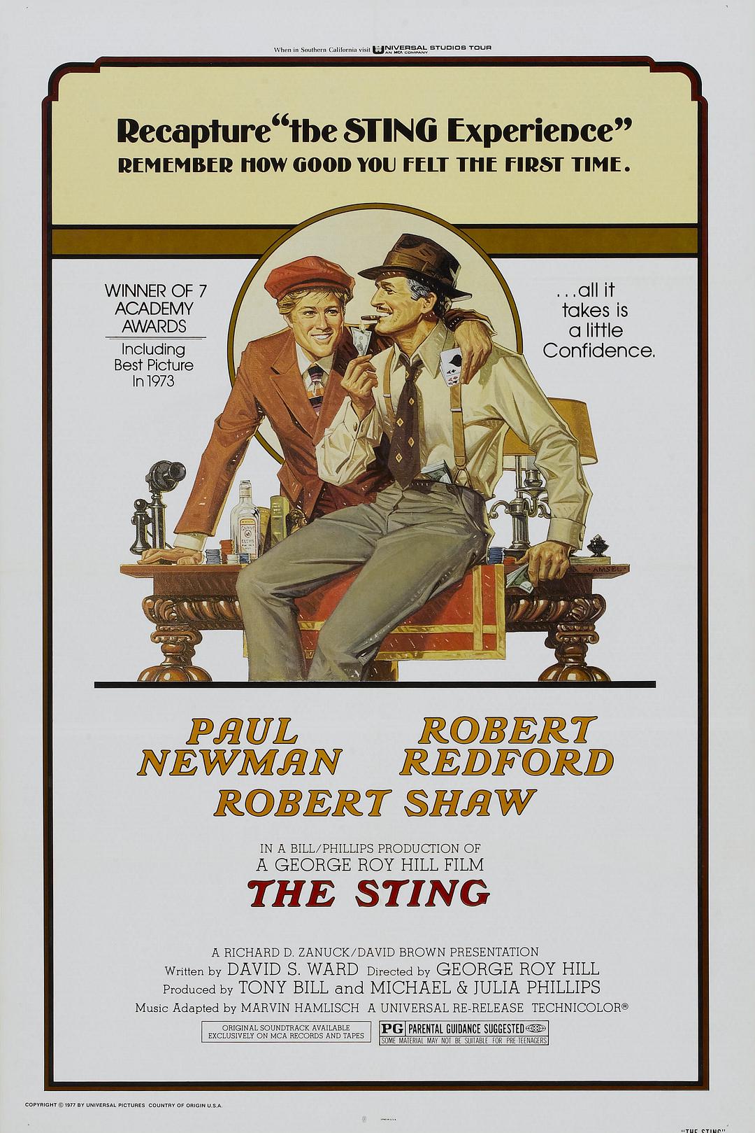 蓝光原盘&REMUX[骗中骗]The.Sting.1973.1080p.BluRay.REMUX.AVC.DTS-HD.MA.5.1-FGT 33.76GB