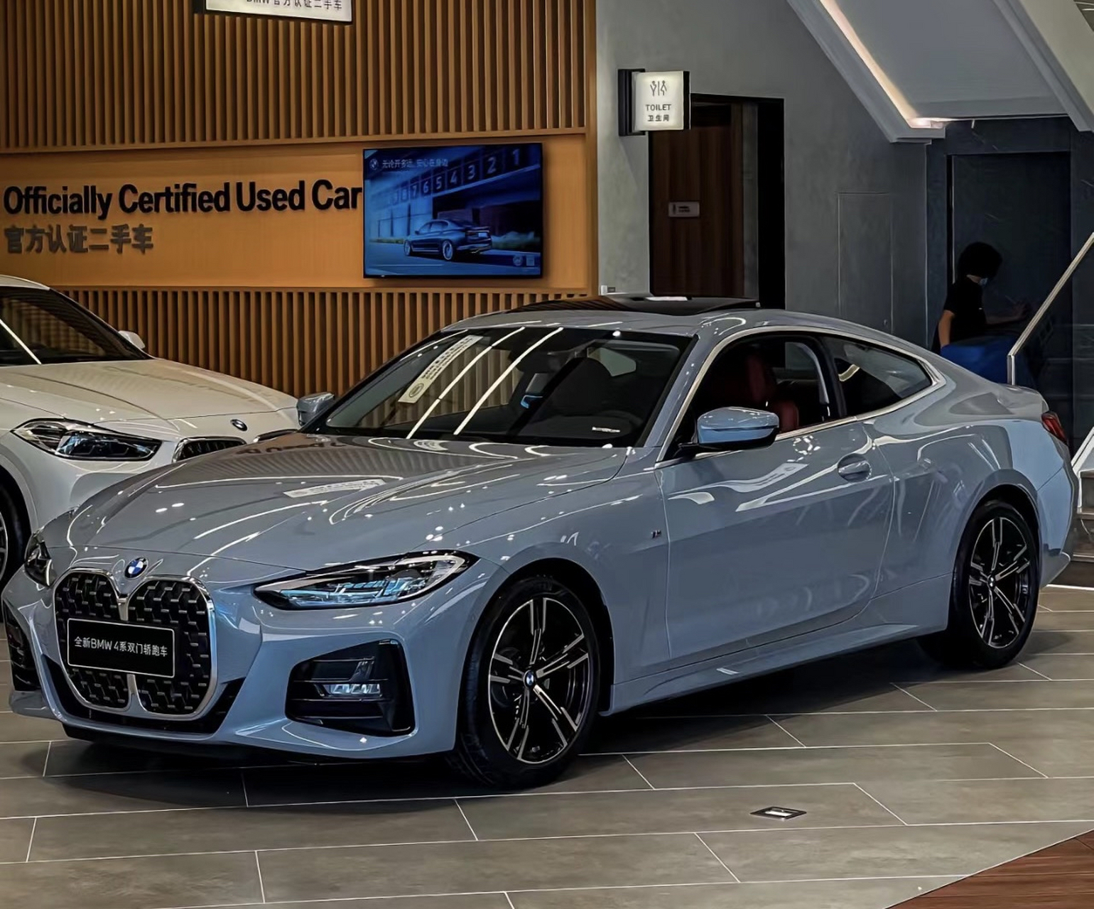 宝马4系布鲁克林灰,四十万级最美轿跑#万人商单计划
