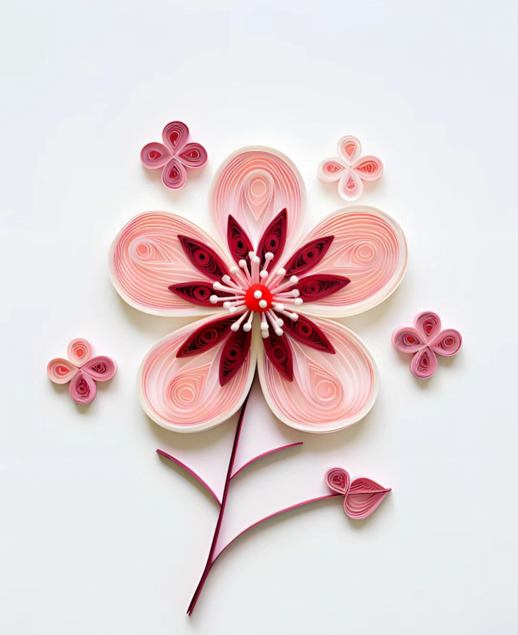 衍纸艺术之小花花#本地美食推荐官