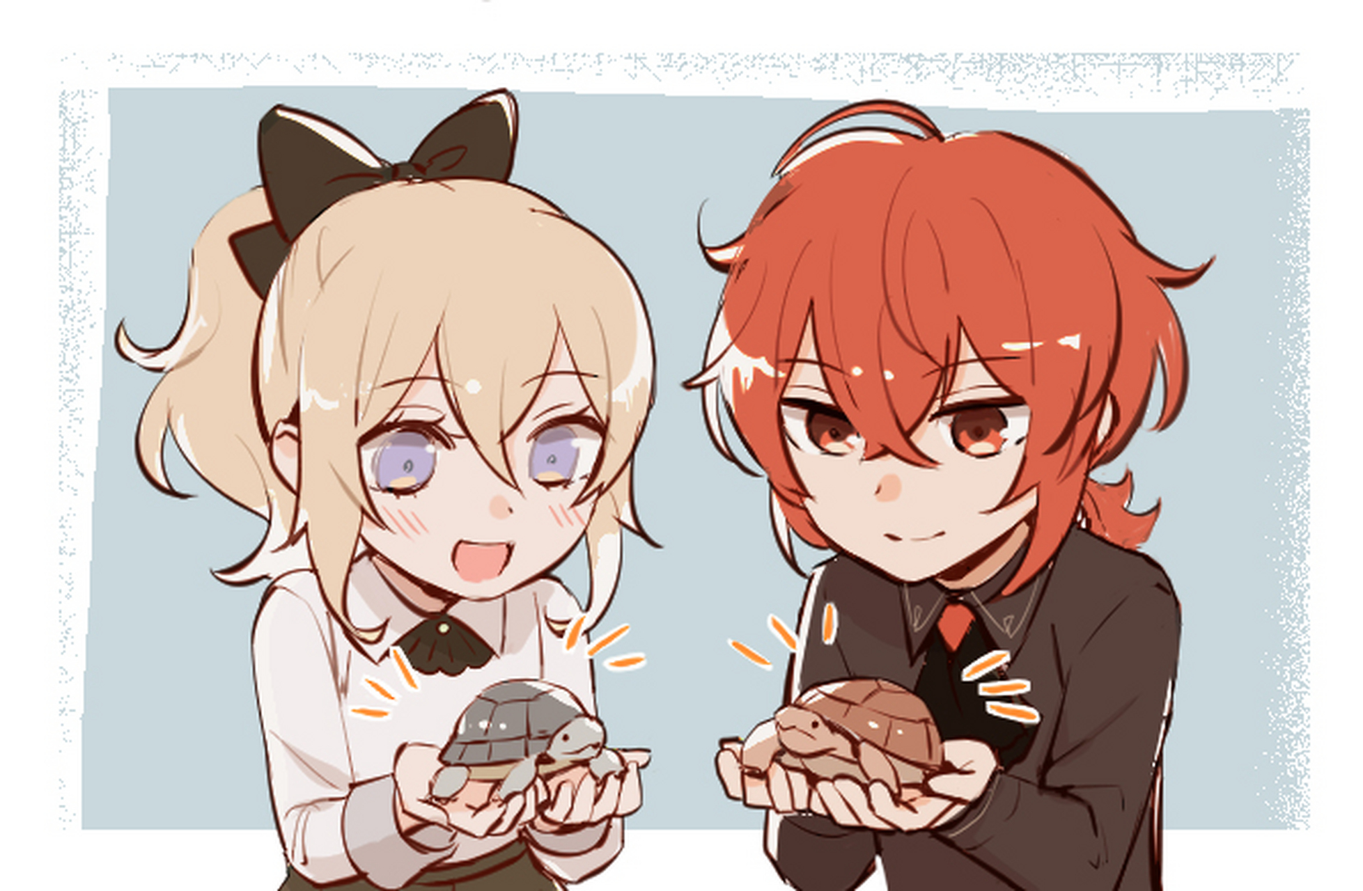 琴x迪卢克 画师:rome