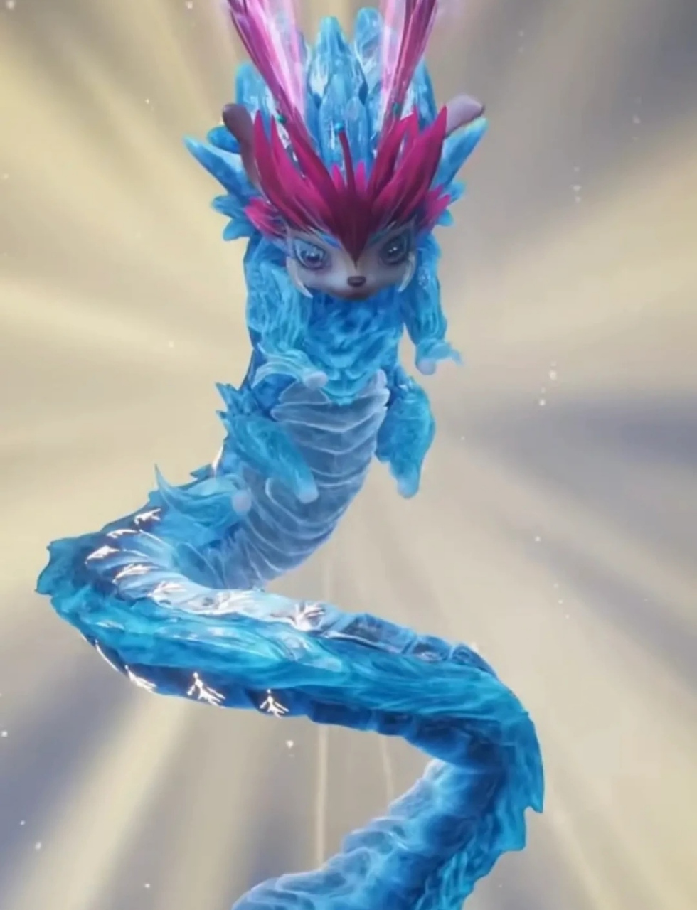 天梦冰蚕这个形象,真的有点绷不住了,太抽象了吧!