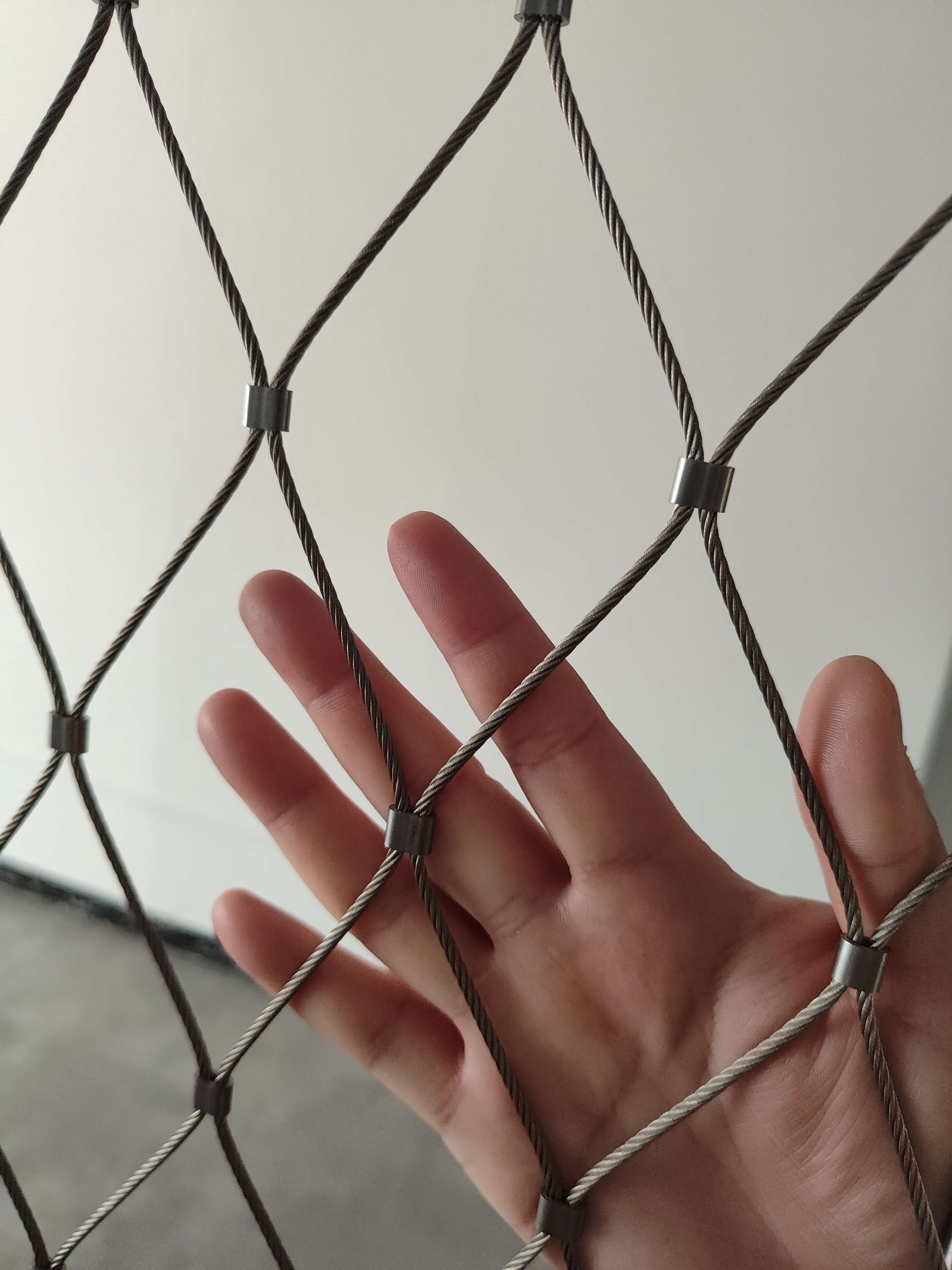 不锈钢绳网整体优势