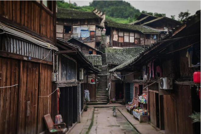 福宝古镇～～四川最美的古镇之一