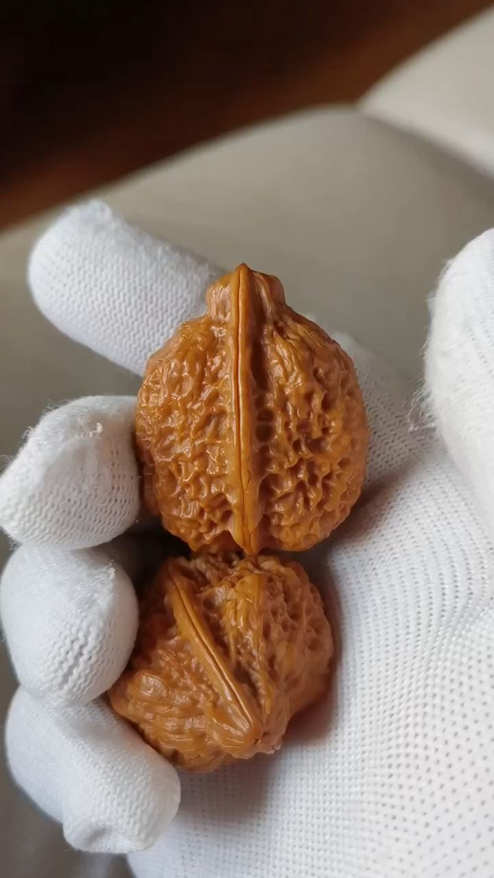 长得像奶嘴一样的文玩核桃,真搞笑啊