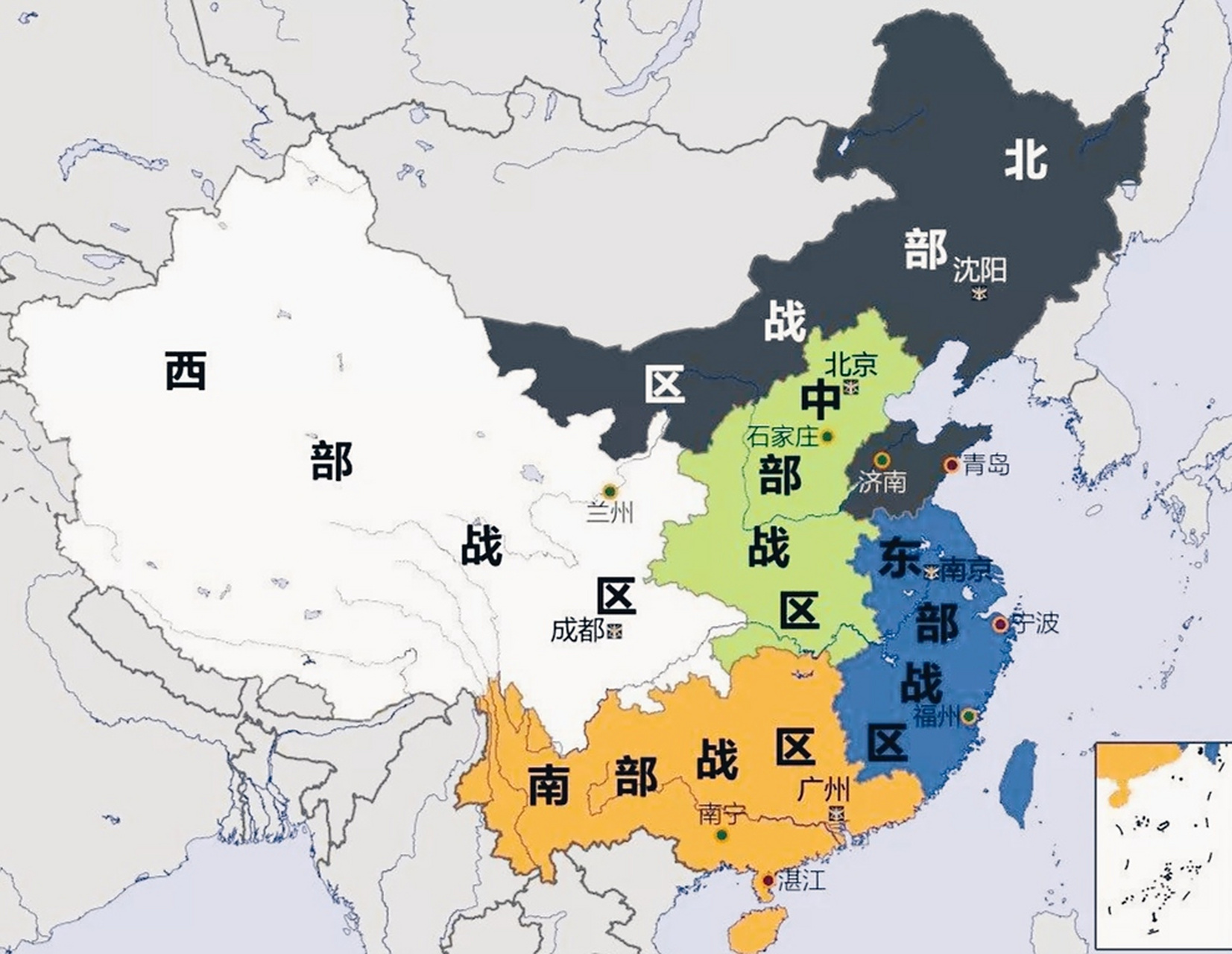 五大战区中,南部战区每天都很忙,守海守土,责任重大