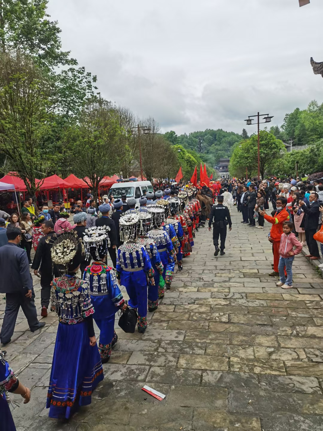 贵州松桃苗王城4月8活动,高清组图让你看清楚