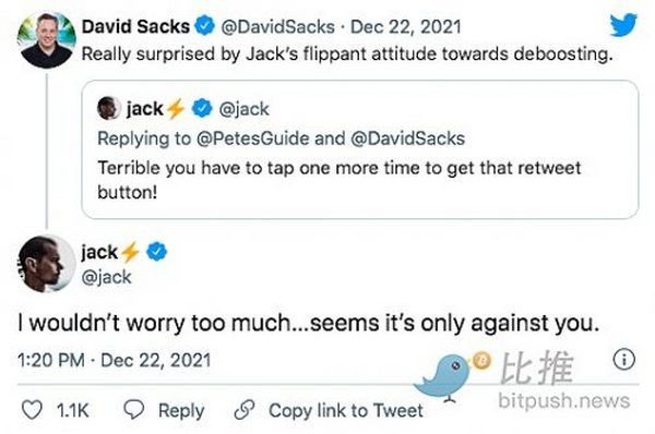 Andreessen拉黑Jack Jack取关Winklevoss 比特币与 Web3 之战仍在继续
