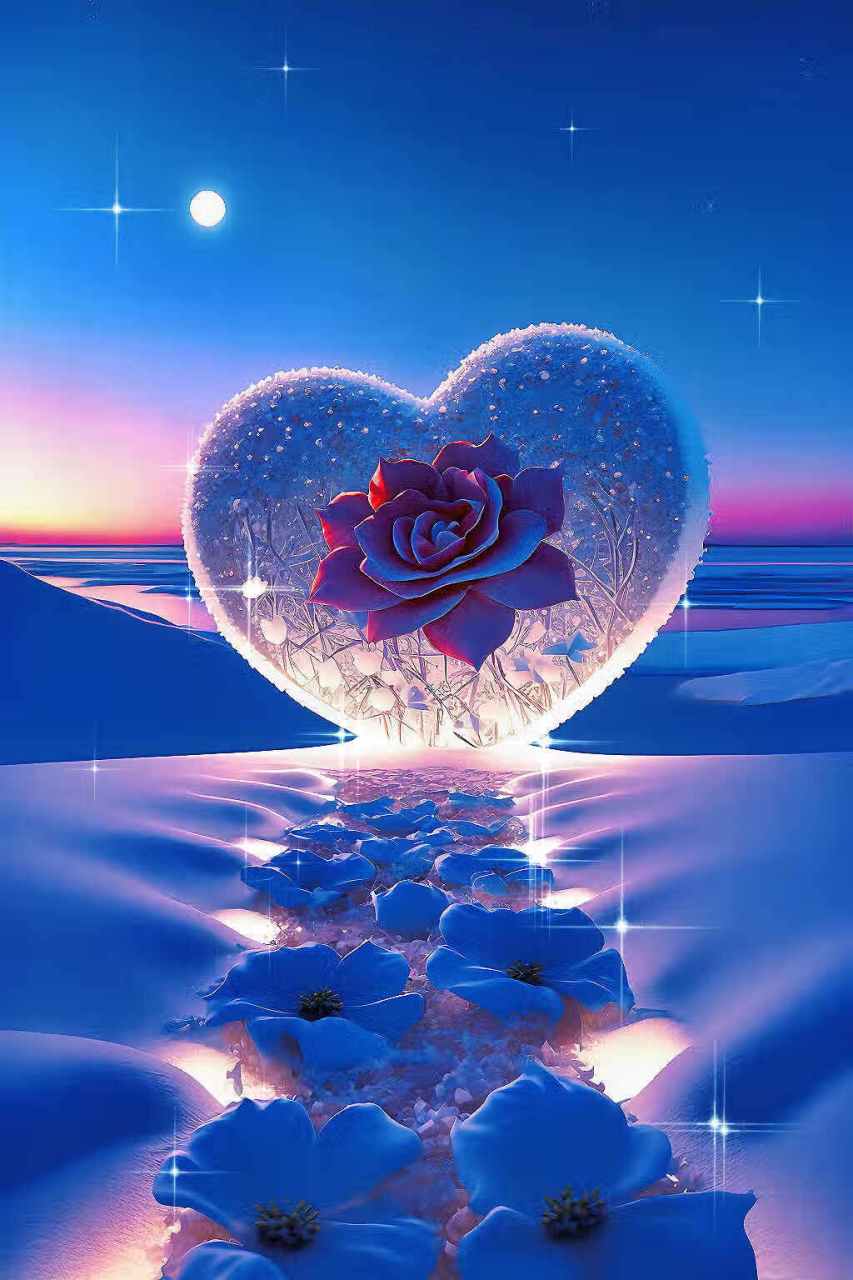 壁纸# 星辰精选,桌面壁纸;唯美又浪漫!#ai绘画# #爱心壁纸