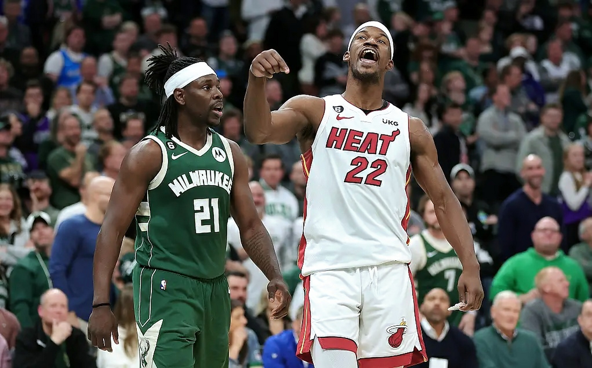 刚刚结束的热火对阵雄鹿的g5场比赛,雄鹿队和热火的罚球比为45:17