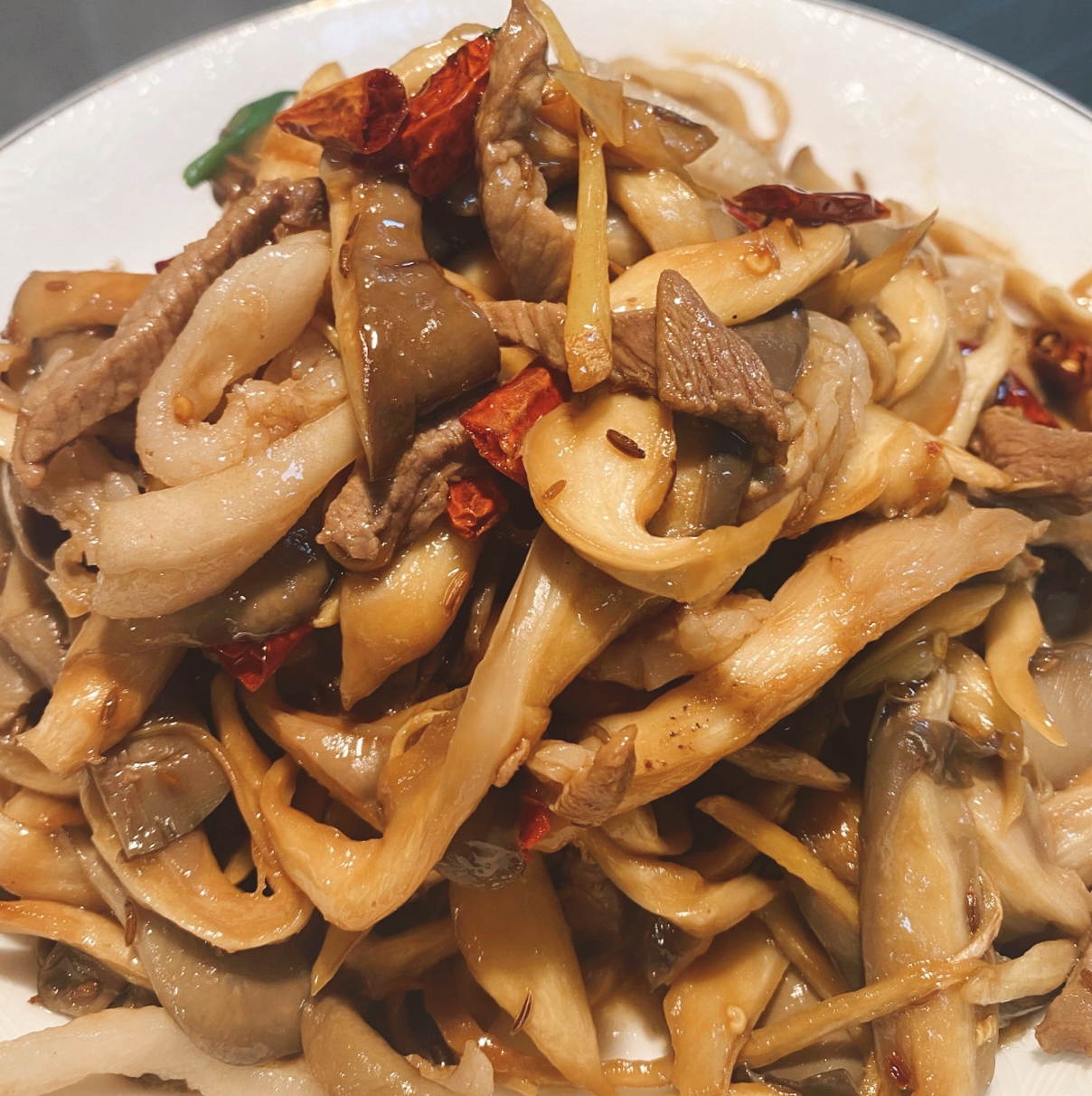 蘑菇这样做实在太好吃了我家隔三差五就吃一次比红烧肉还解馋 平菇