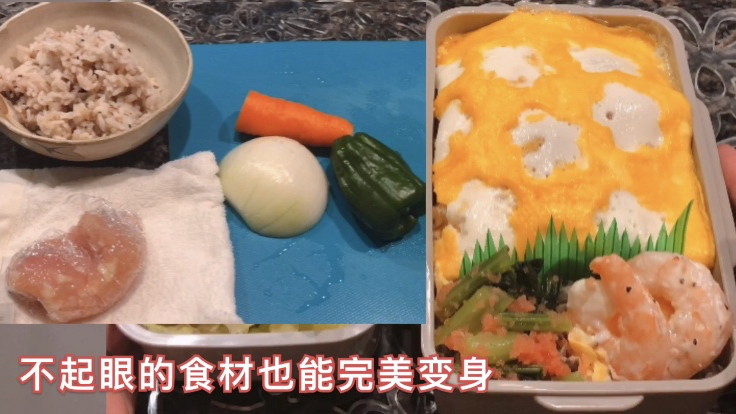 给我一碗剩饭,加点料,还你一份花样午餐日式便当,好吃看得见