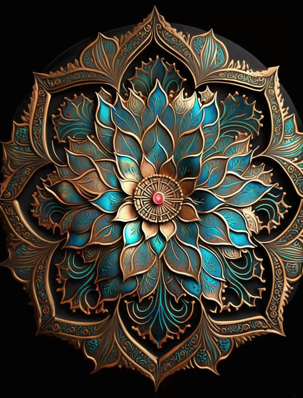 曼陀罗图的震撼