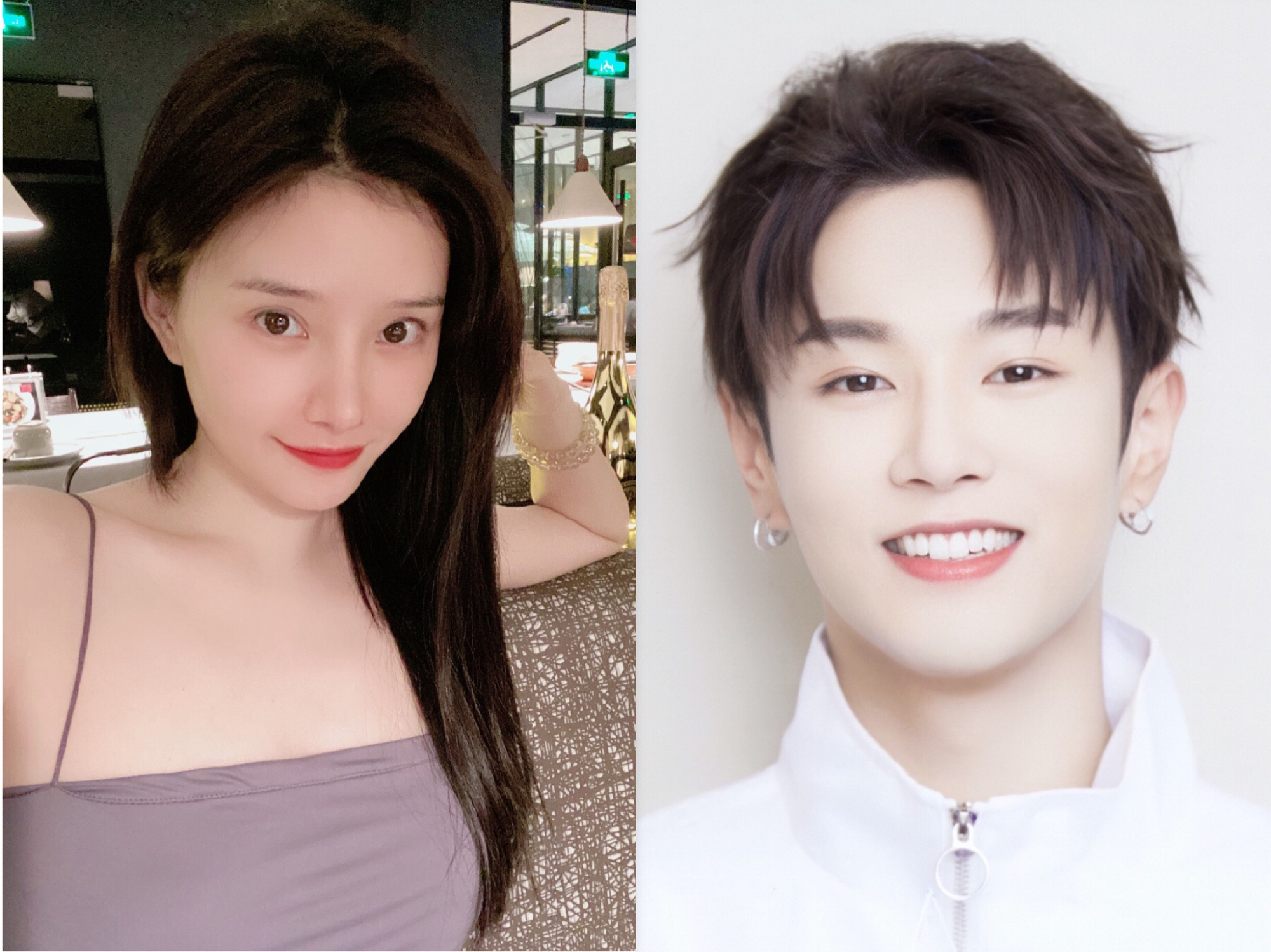 实力偶像李汶翰恋情曝光与大7岁的易易梓玩起了亲密新花样