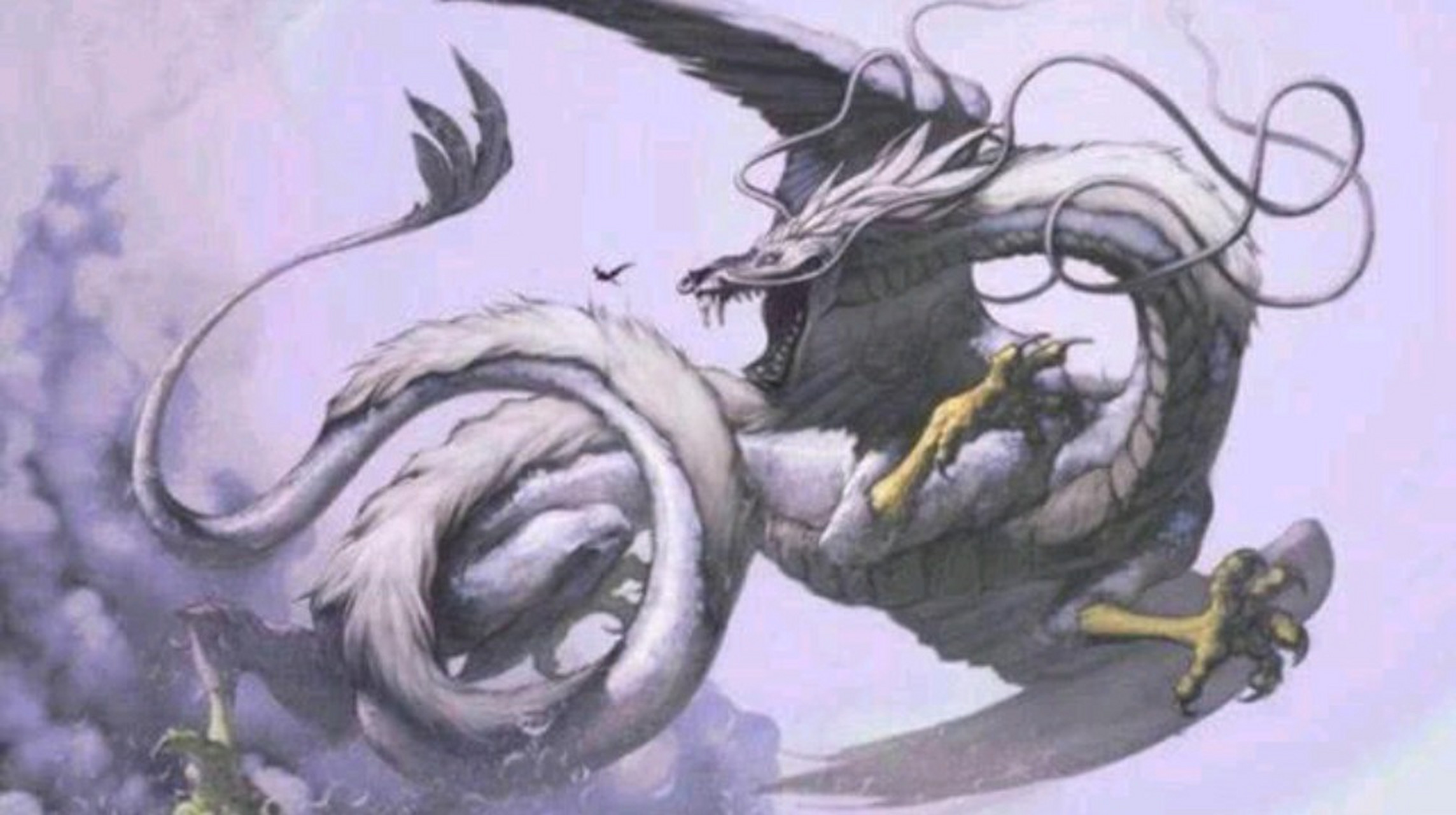 不同的龙种之间力量和地位也不一样,烛龙和应龙是