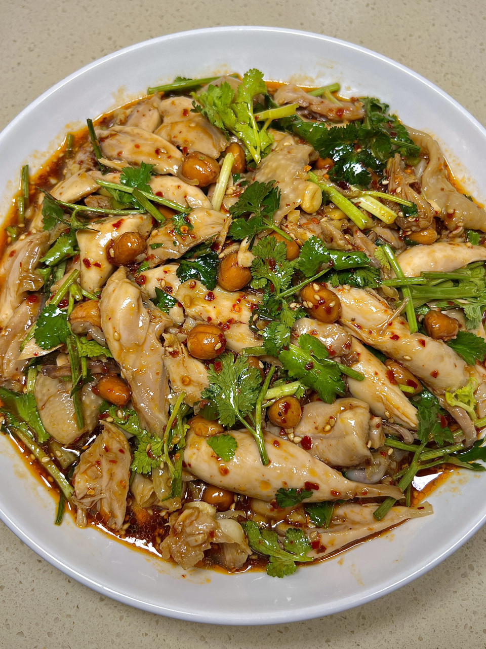 之前外卖点了个酸辣手撕鸡,一整个爱住了!