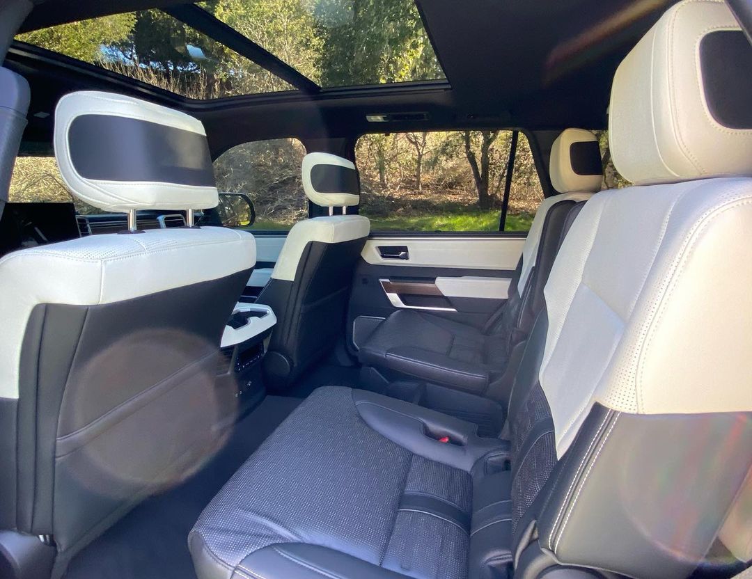 2023款丰田红杉:3.5t双涡轮引擎 混动,空间超越宝马x5,霸气