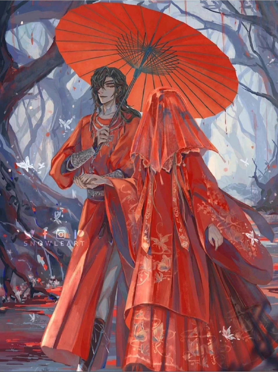 真的好爱天官赐福里面的花怜#天官赐福