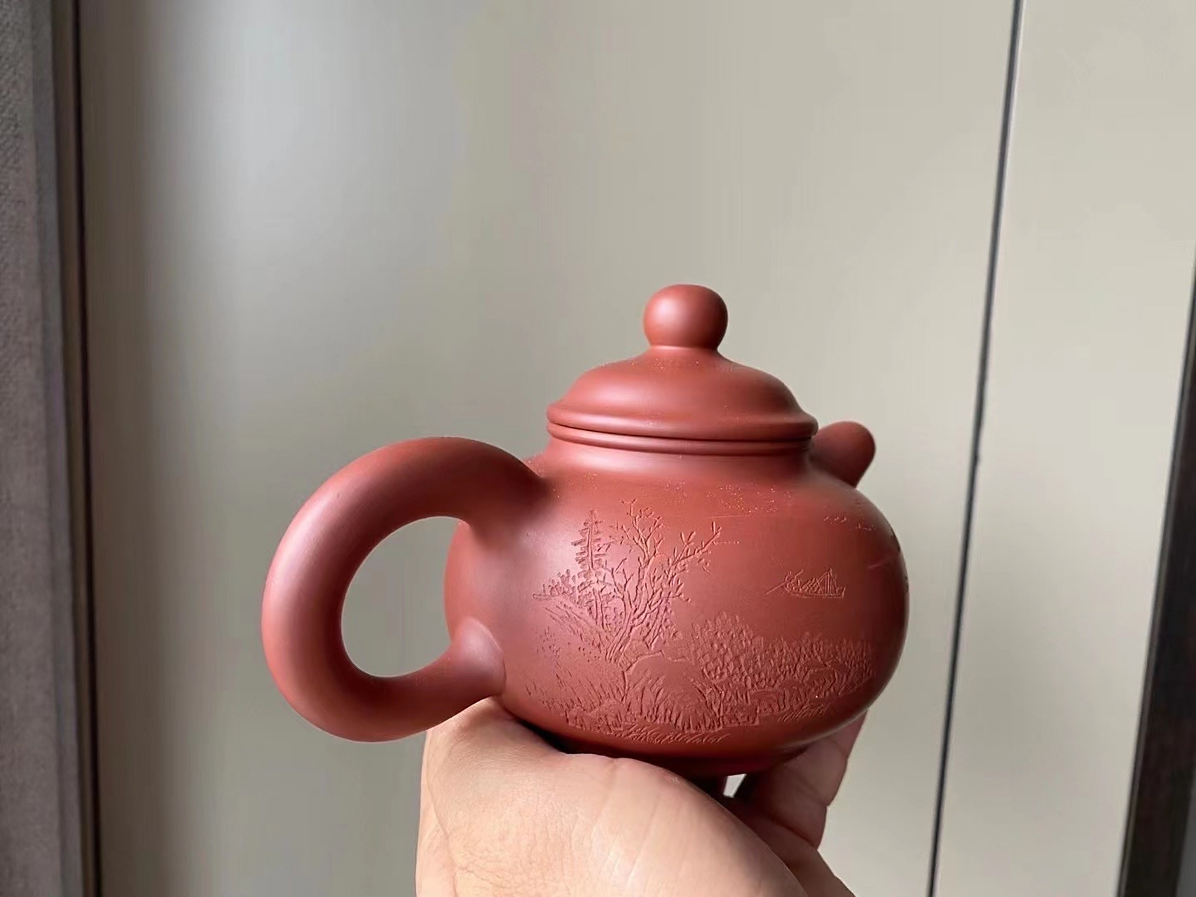 新晋省大师王福君老师代表作61清泉壶 家藏80红泥 谭泉海大师关门