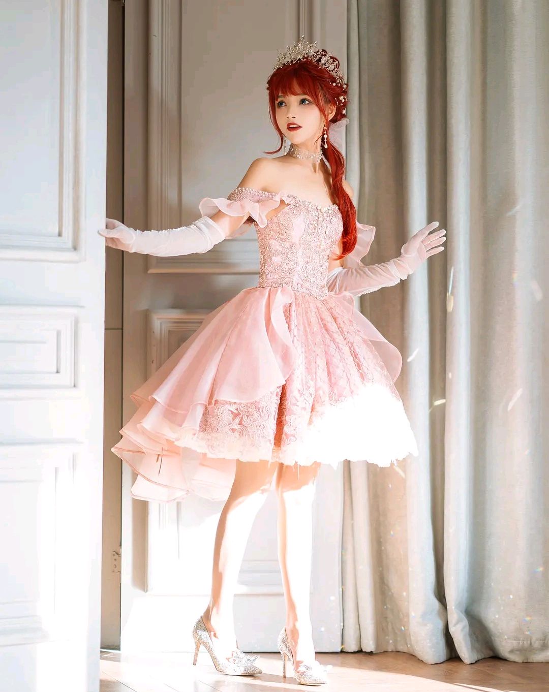 芭比娃娃谢安然写真美图