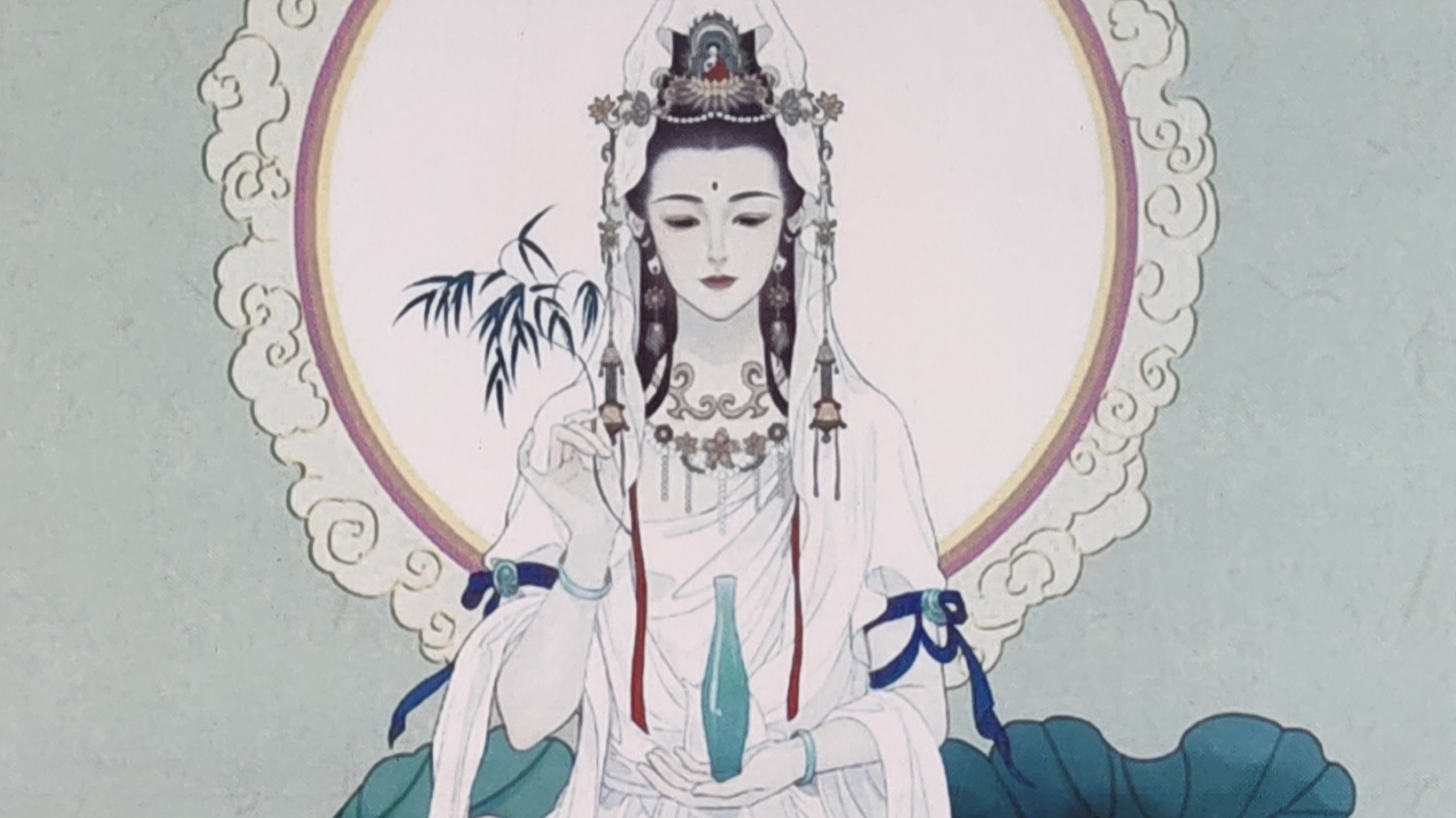 我见过的最美的观世音画像