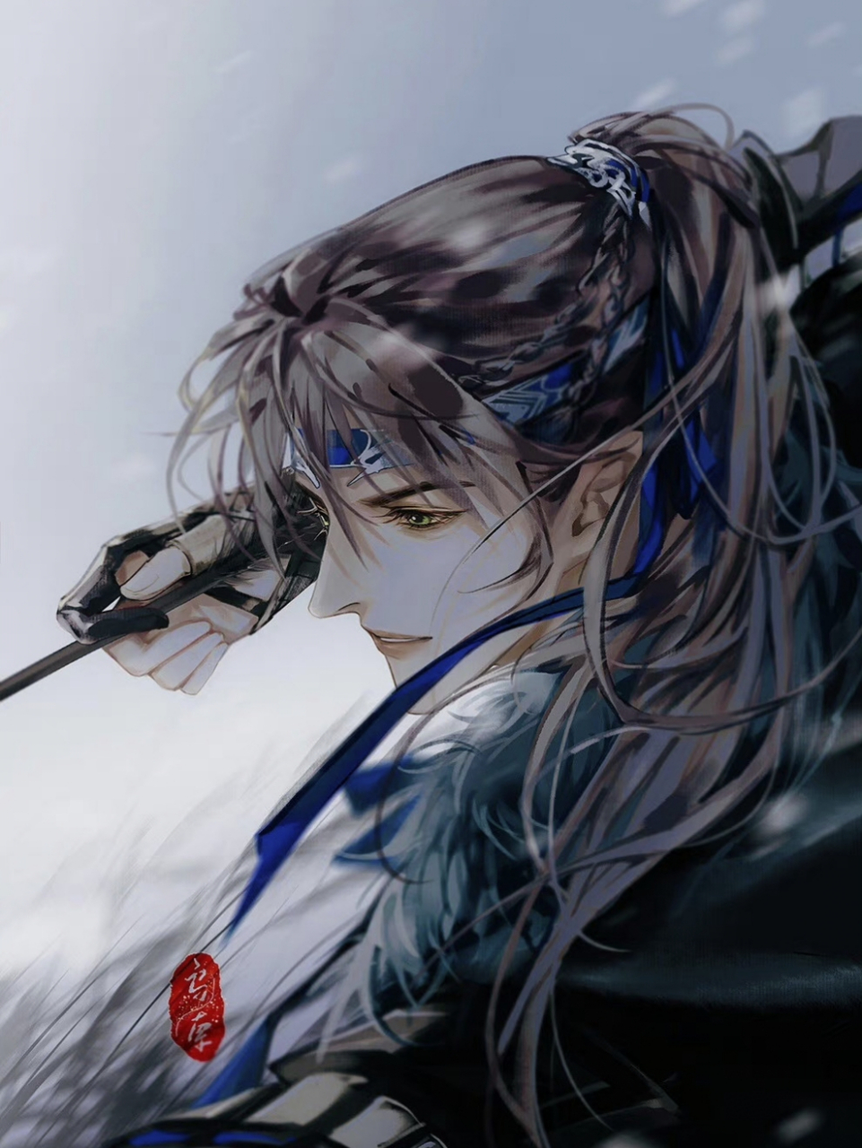 怎少得了我们的离北狼崽子~#将进酒#  画师:红毛丹大侠(p1) 画师:乌索