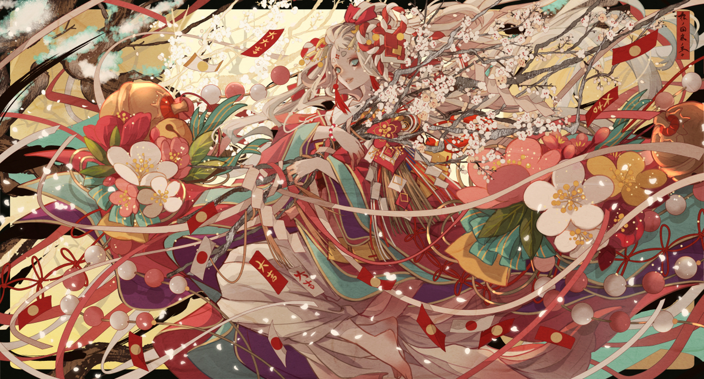 画师# 日本人气插画师"七原"的超唯美作品欣赏!太佩服作者的耐心怂!