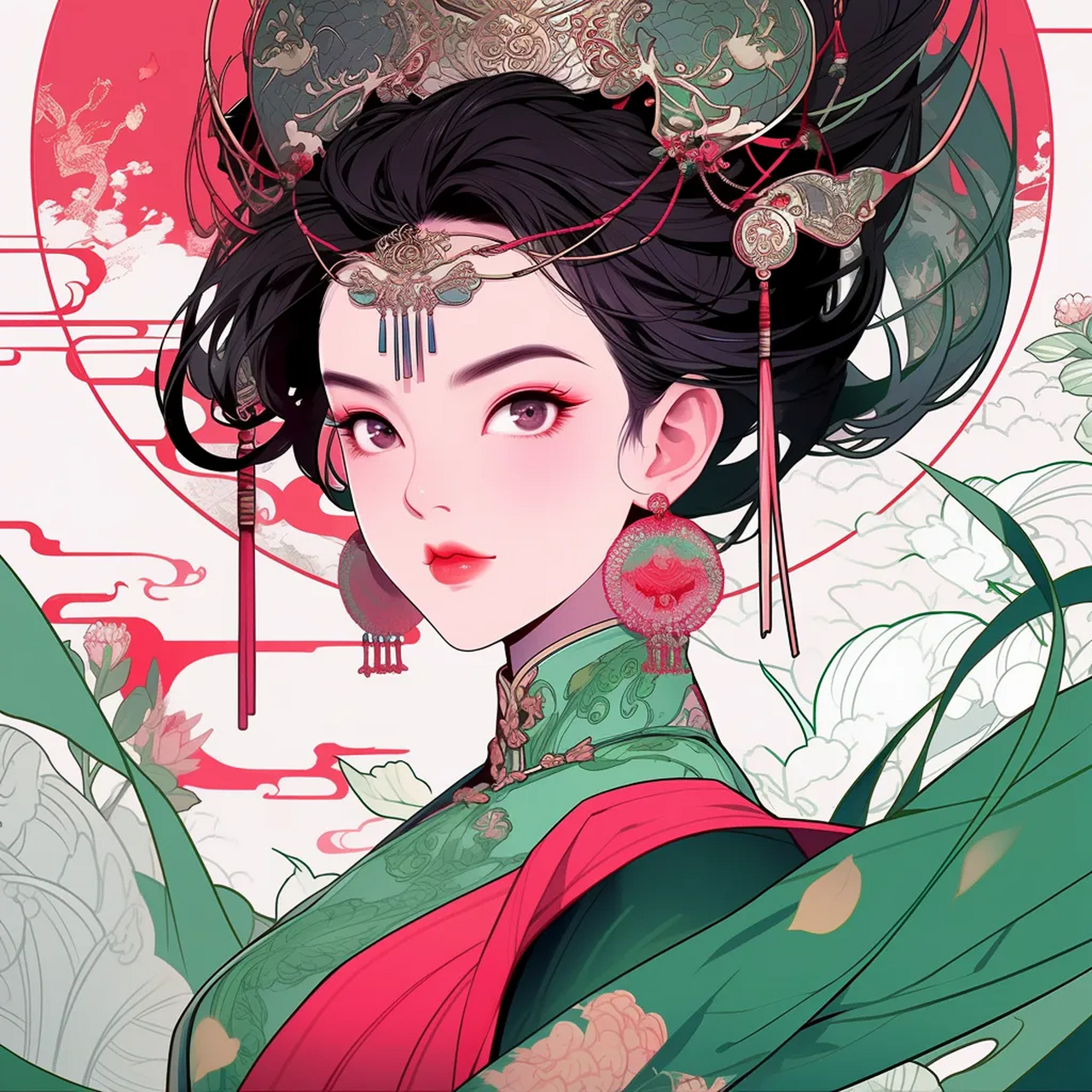 国风头像#头像# #百度创作灵感中心# #动漫头像和壁纸# #百度创作灵感