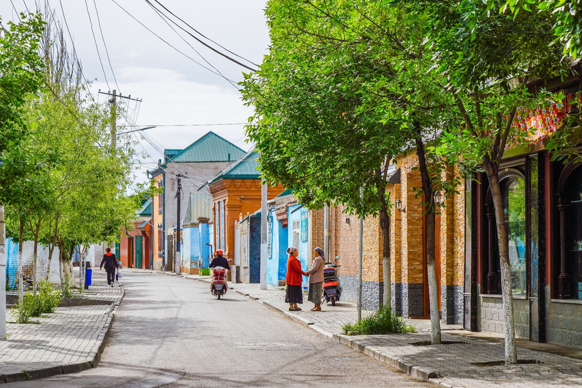 96【新疆伊宁喀赞民俗村】78新疆伊宁市喀赞其民俗旅游区是北疆