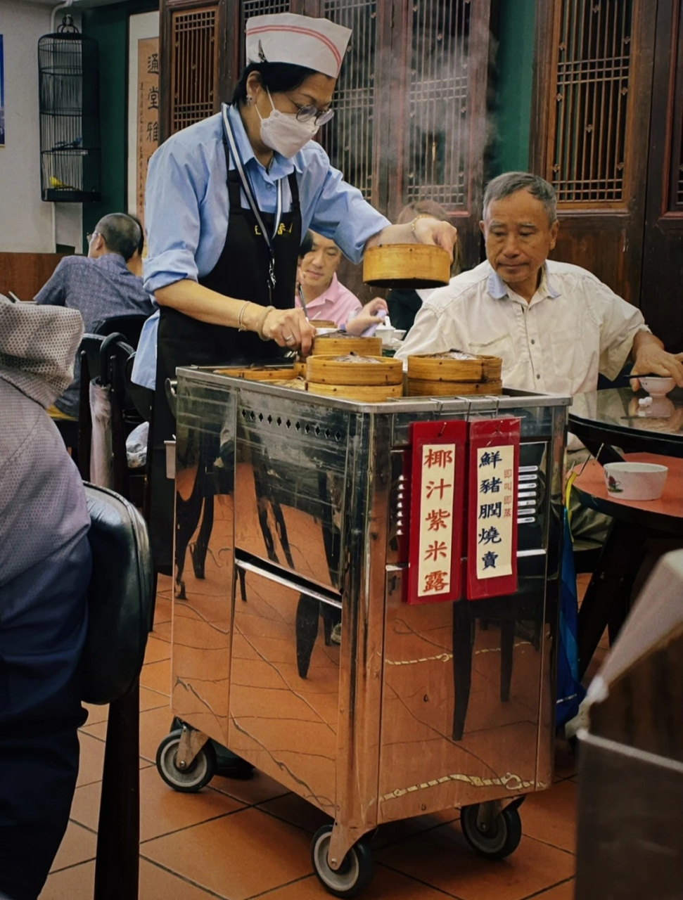 旧式推车仔茶楼,你有多久没见过?